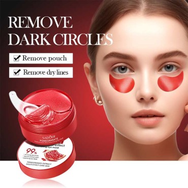 Pomegranate Nourishing Gel Hydrogel Collagen Eye Mask